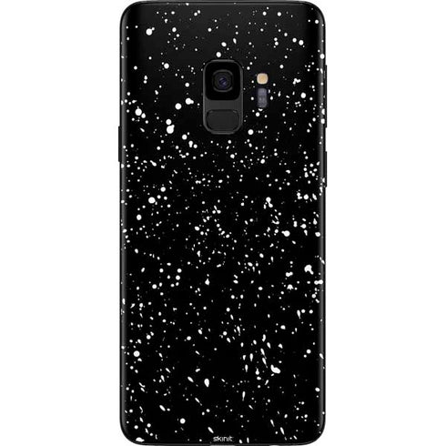 Black Speckle Galaxy S9 Skin